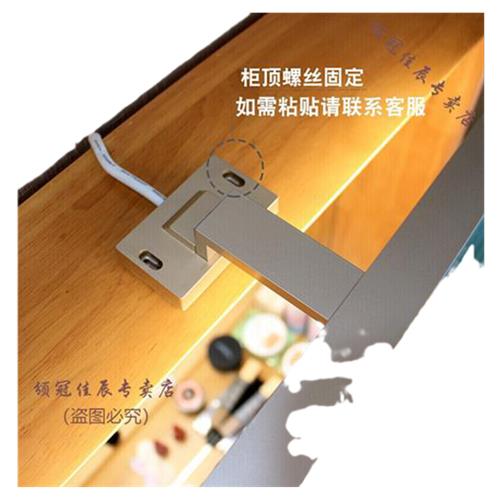 定做镜柜灯镜前灯化妆室厕所北欧浴室柜化妆化妆台免打孔镜灯定制