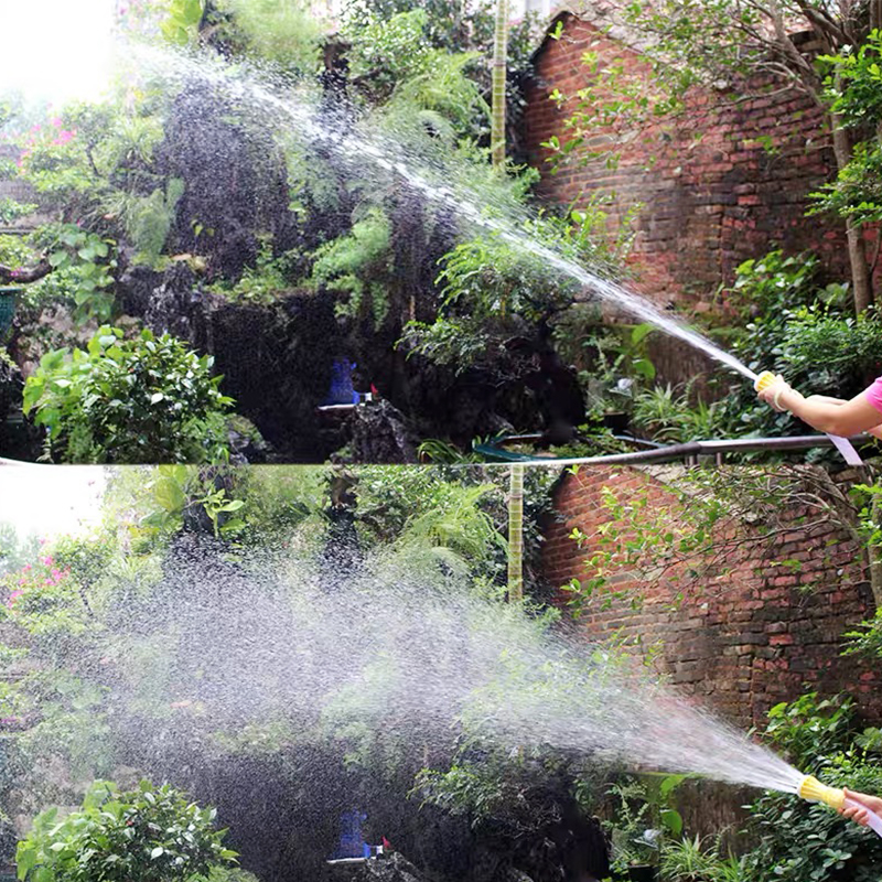 浇花浇水喷头浇菜浇地神器浇水机农用水泵塑料大流量洒水大棚雾化