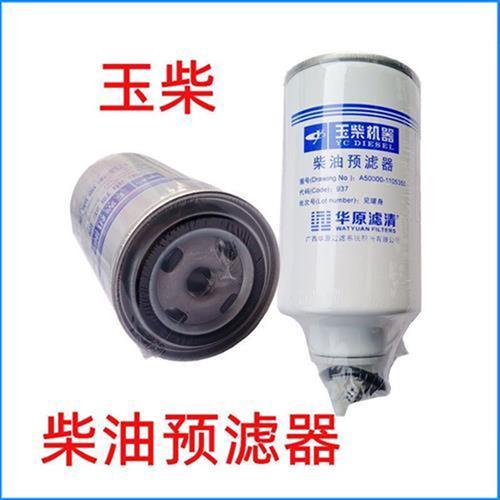 沃得锐龙收d割机滤芯机油过滤器燃油精滤柴油预滤器玉柴滤清器配