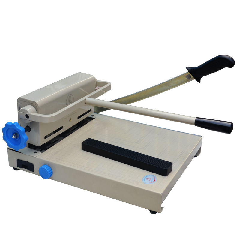 包邮三孔打孔机切纸打孔两用机人事档案用孔距可调105MM 实心钻5M