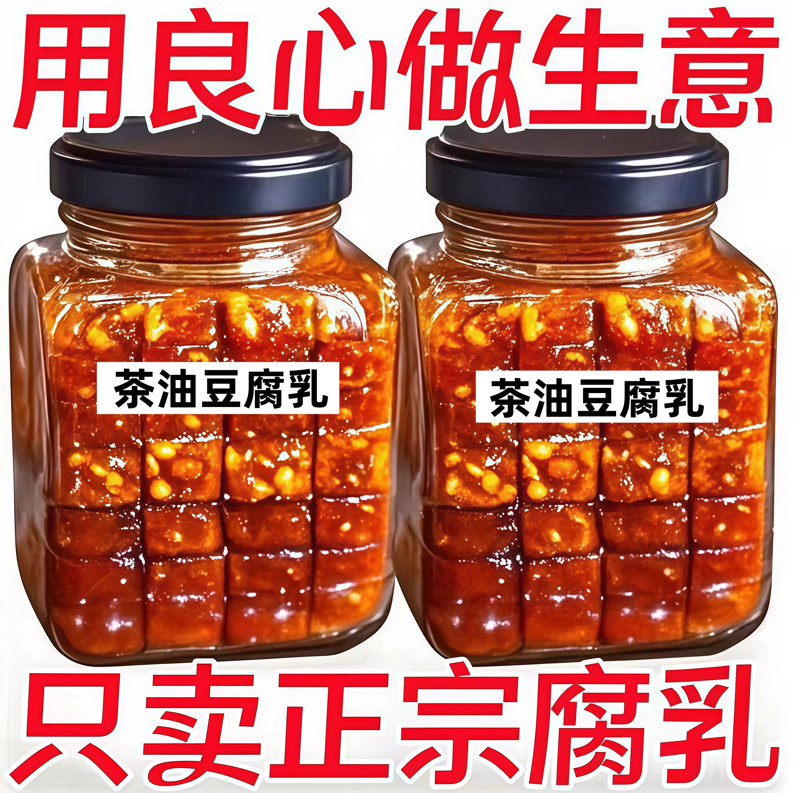 央妈推荐正宗江西特产山茶油腐乳农家纯手工制作霉豆腐腐乳下饭菜