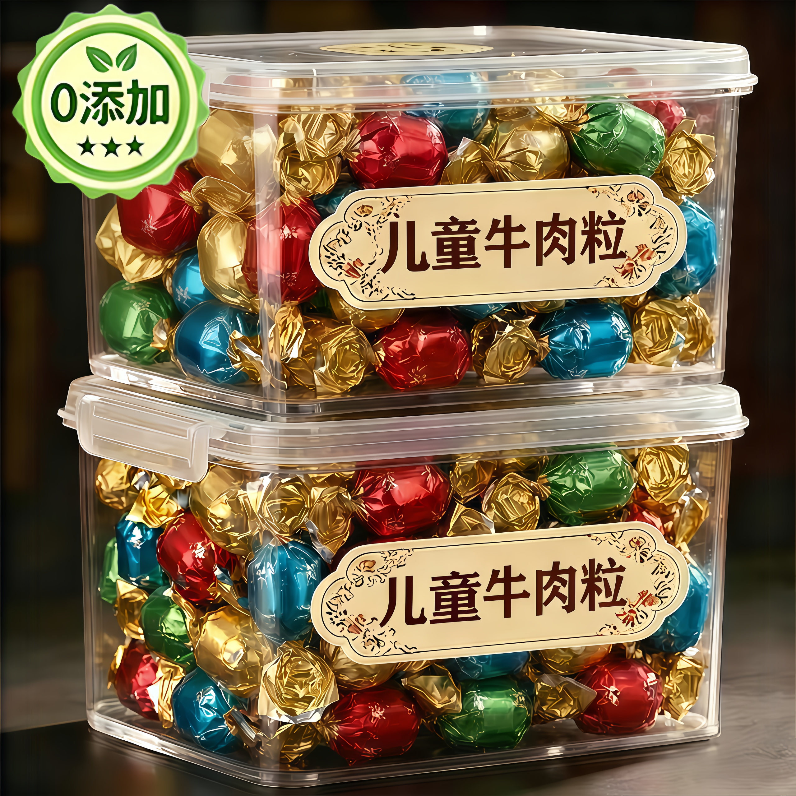 正宗内蒙牛肉粒官方旗舰店原厚切儿童独立小包装无添加解馋零食品