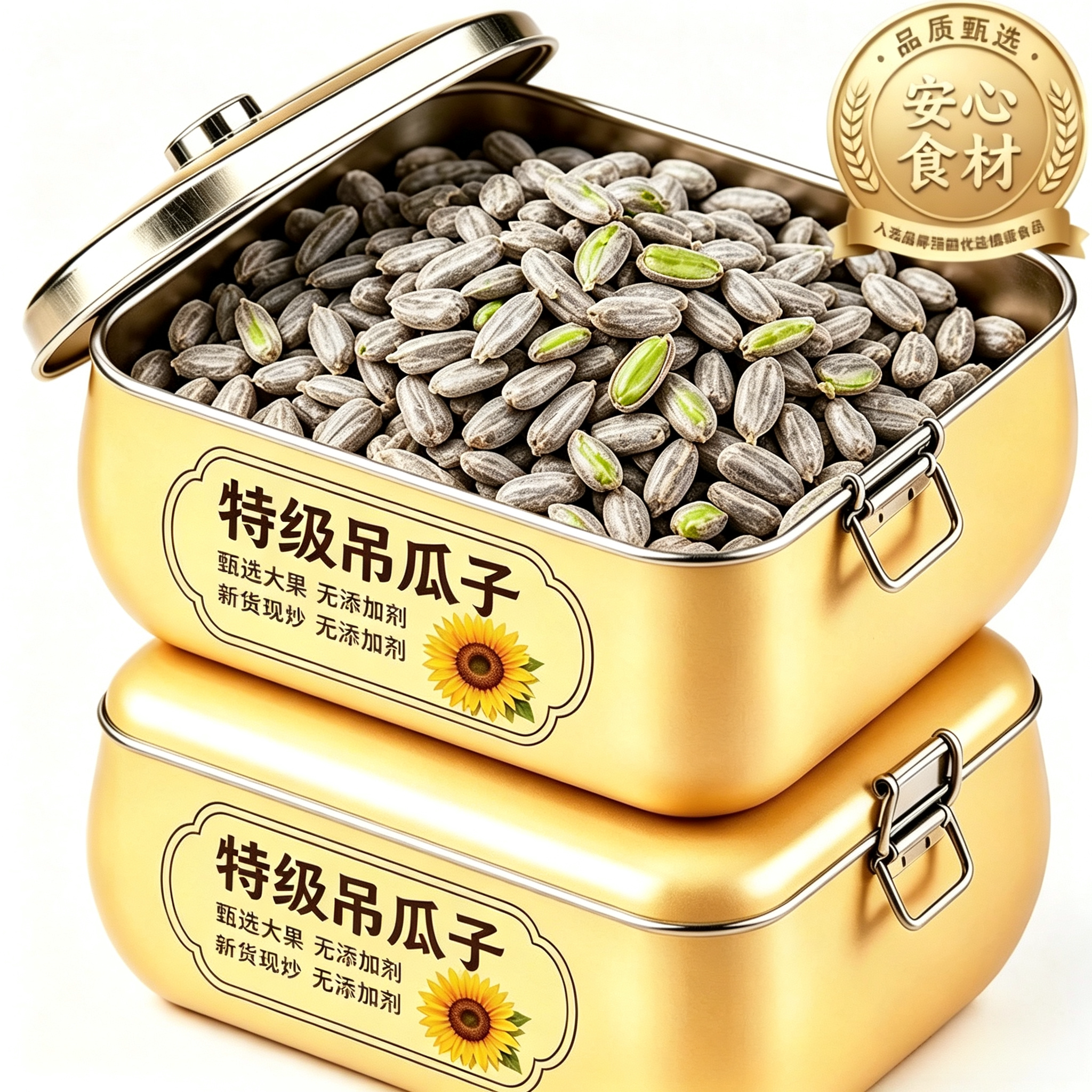天猫甄选特级吊瓜子2026新货大颗粒奶油椒盐原味特大瓜蒌旗舰店