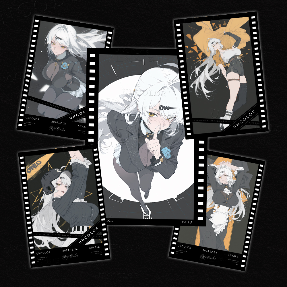 绝区零 拍立得 | 仪玄周边明信片吧唧摆件二次元高清 Uncolor原创