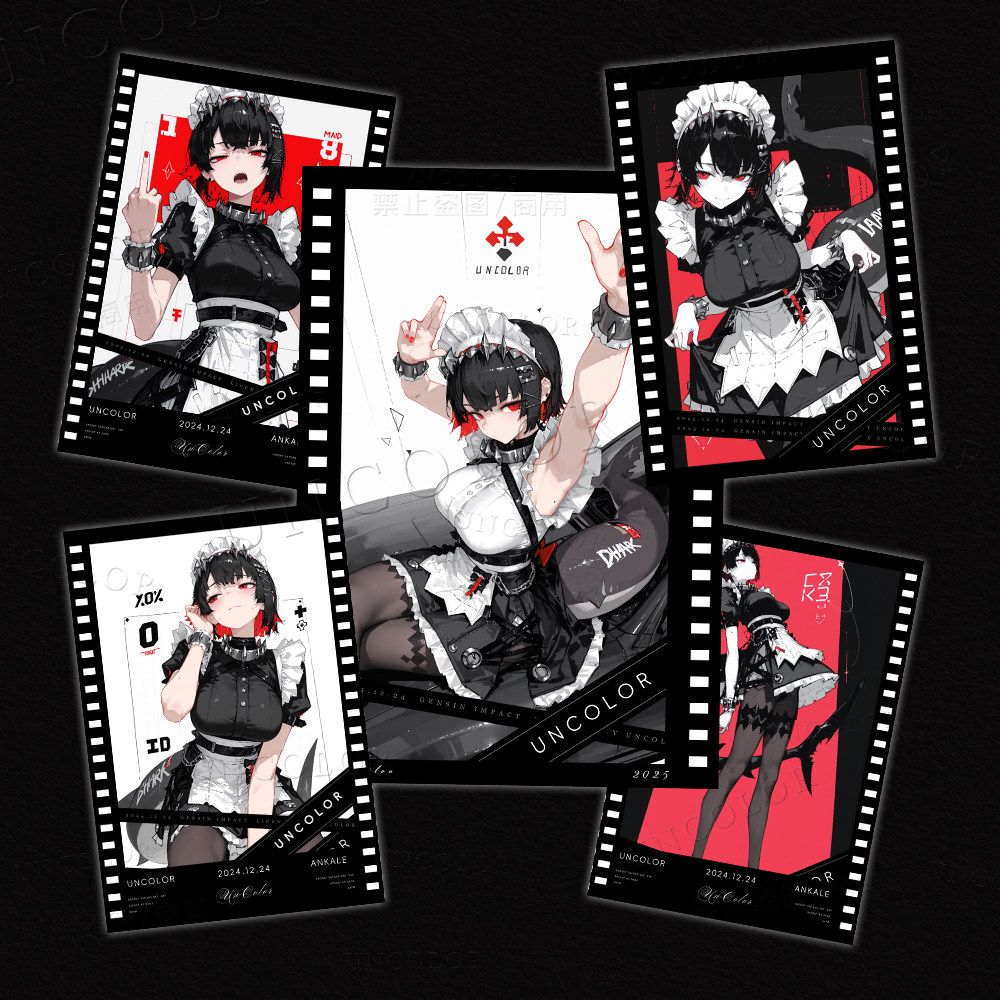 绝区零 拍立得|艾莲乔周边明信片吧唧动漫二次元高清 Uncolor原创