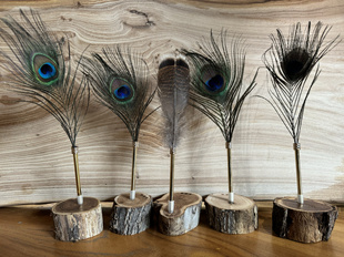 野狼谷产品  超漂亮的羽毛笔