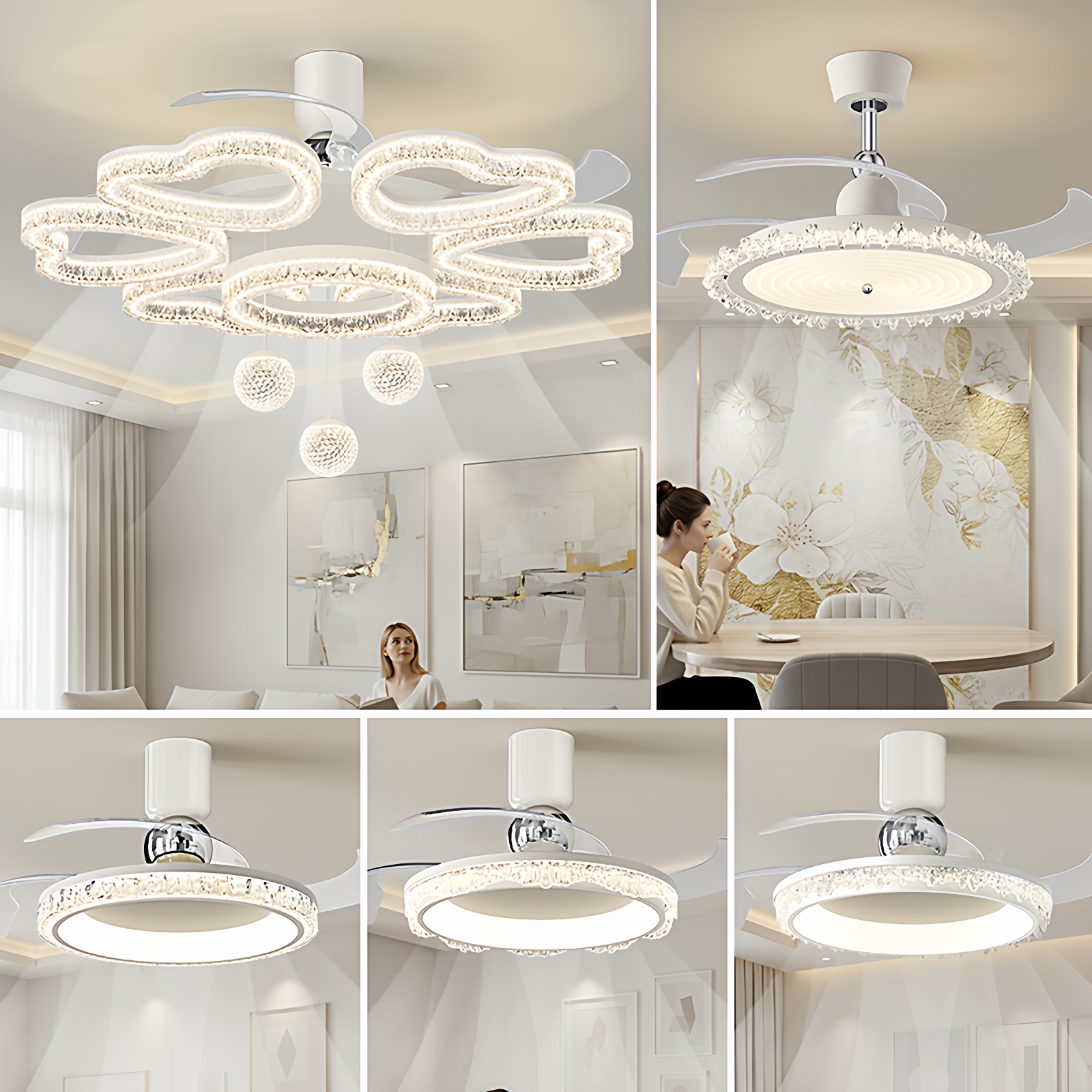 灯示风扇灯全光谱护眼套餐组合