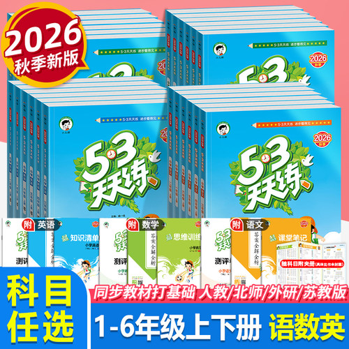 2026秋新53天天练全优卷小学