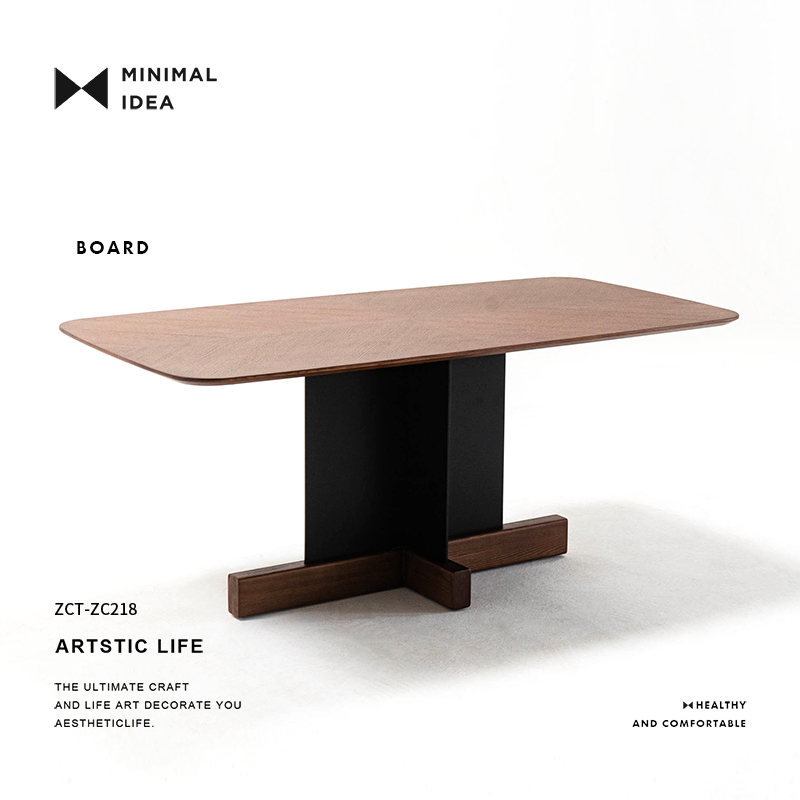 极简概念/十字星餐桌/原创设计