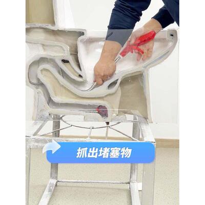 23款通马桶疏通器1.77米管道疏通一炮通厕所堵塞通地漏下水道疏通