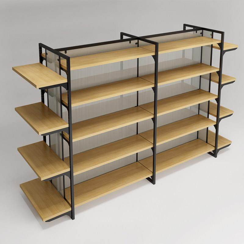 名创款优品中岛柜精品展柜木质文具店便利店货柜陈列柜架子货架