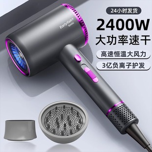 德系电吹风机负离子护发静音速干家用宿舍用学生大风力吹头发风筒