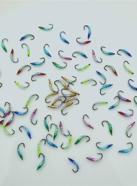 速发精品鱼鳞钩实战研l飞蝇F发yfish马g溪流路亚i口溪哥白条原生