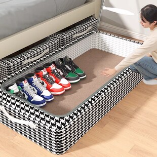 速发鞋盒鞋子收纳子器省空间透明鞋盒子靴柜放鞋神鞋大容量可折叠