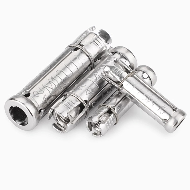 速发0钢不锈4四片式鱼鳞膨胀管 内膨胀管壁虎膨胀螺丝M1 M8 M60 M