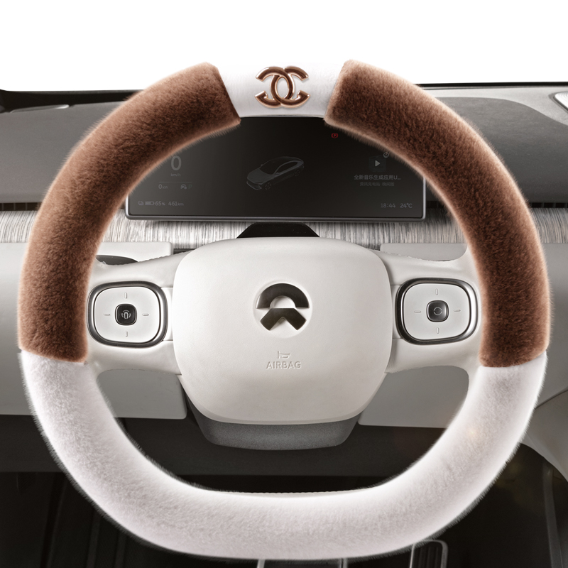 汽车方向盘套冬季通用型毛绒丰田把套凯美瑞专用雅力士逸致锐志