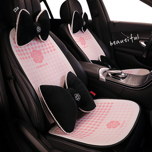 座垫布 奔驰C300L C180L C200L C260L汽车坐垫卡通可爱座椅套四季