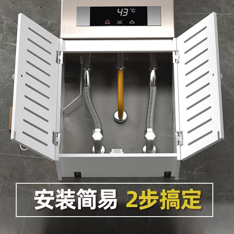 热水遮挡13893装饰箱罩水管厨柜房遮丑燃气壁挂器免打线孔燃气表