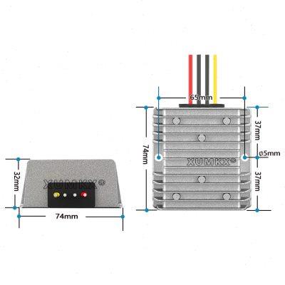 24V转24V电源稳压器 9-36V变24V车载直流转换器 24V变24V升降压