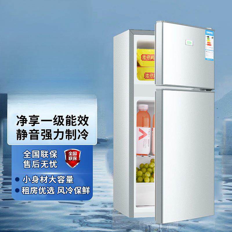 新款电气冰箱小型家用双门宿舍出租屋出租房冷冻冷藏一级节能