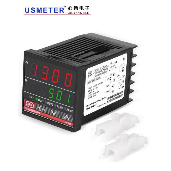 新款XY50148*48短壳温控仪XY501-继电器SSR输出