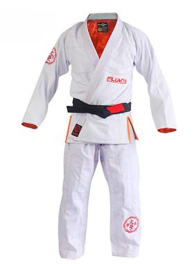 FLUORY火垒20新款巴西柔术道服男女bjj柔道服专业训练柔术服成人