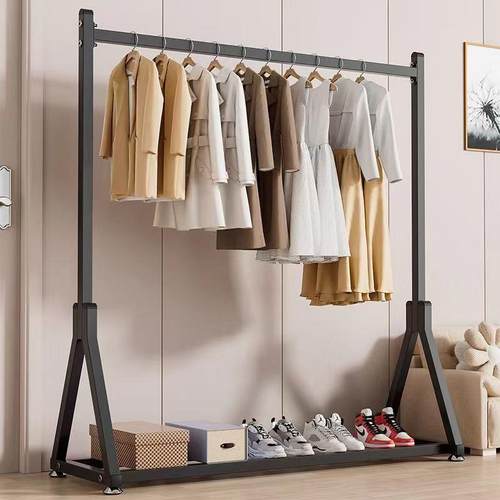 铁艺服装店展示架落地式童装衣架男女衣服店货架家用晾衣架衣帽架