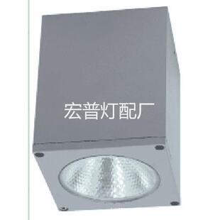 源厂供应方形防水明装筒灯外壳户外方形明装筒灯套件有库存