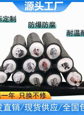 昌普烟气取样复合管线8mm双管150℃伴热管6mm双芯采样管