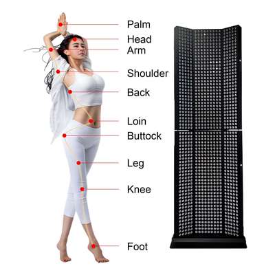 7000w高功率5波长红光理疗灯落地led大排灯烤灯红外线理疗灯