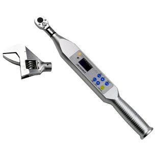 扭矩可调电子扭矩扳手高清数字显示扭力扳手开口可调式测力扳手