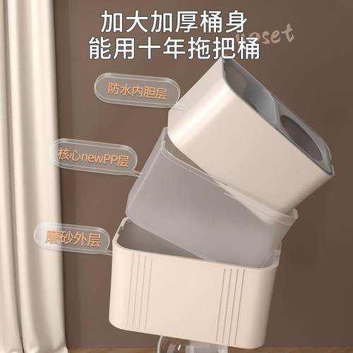 直销拖把家用拖把不伤地板棉纱拖把木地板棉纱拖把