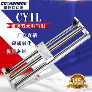 SMC型磁偶式 300 600 700BZ 250 500 200 100 無桿氣缸CY1L25 400