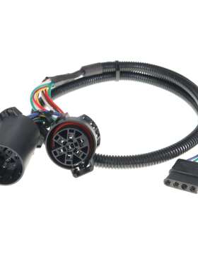 美式5针拖车线束配原车拖车7针接头拖车连接器总长41inch