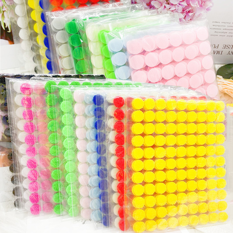 极速10mm 15mm Strong Self Adhesive Fastener Tape Round Dots