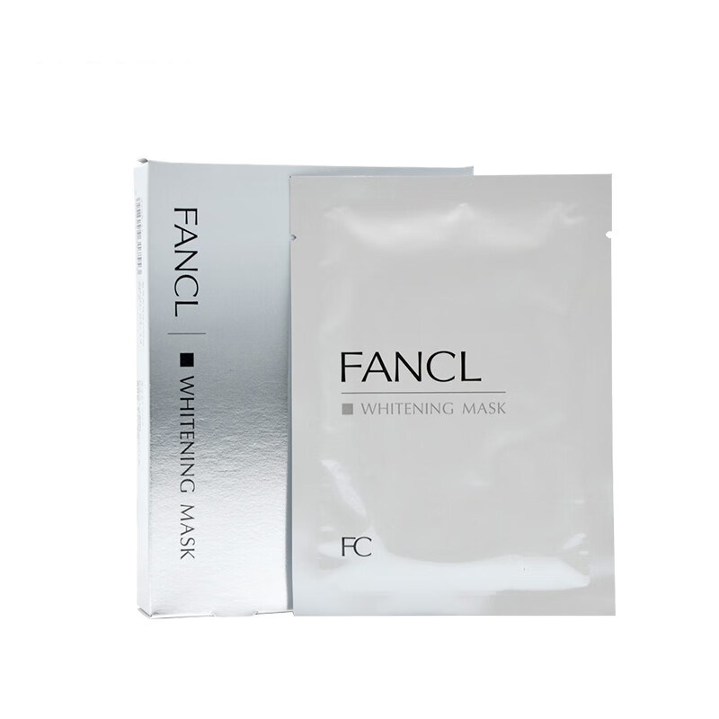 日本原装进口fancl芳珂胶原蛋白保湿补水焕白面膜提亮滋润抗老6片