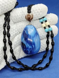 彩色菩提果七彩佛心果彩色释迦菩提老果金包玉原籽原创吊坠文玩