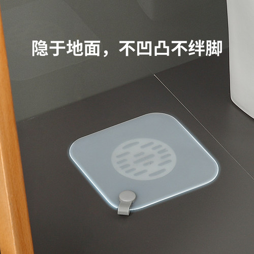 ecoco地漏防臭器封闭盖硅胶垫下水道盖厕所防返臭密封神器封口盖