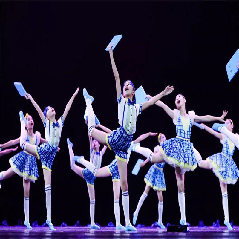 第十届小荷风g采超人妈妈舞蹈服装六一表演服定制演出服儿童舞蹈