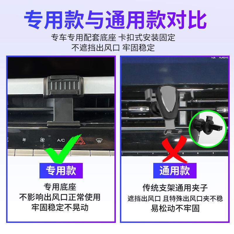 21-23款哈弗H6国潮版专用汽车载手机支架新哈佛导航改装配件大全1