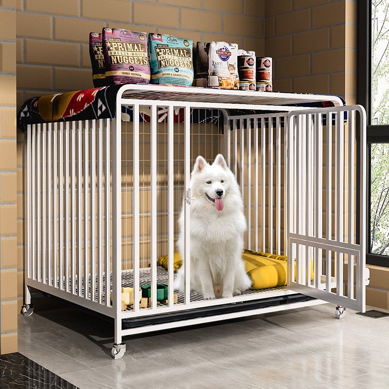 速发毛笼子中型大型犬室内带厕所边牧小型笼狗布拉多金拉狗笼