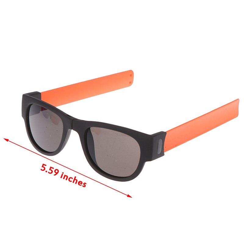 推荐Polarized Folding Sunglasses Sport Foldable Wristband Sh