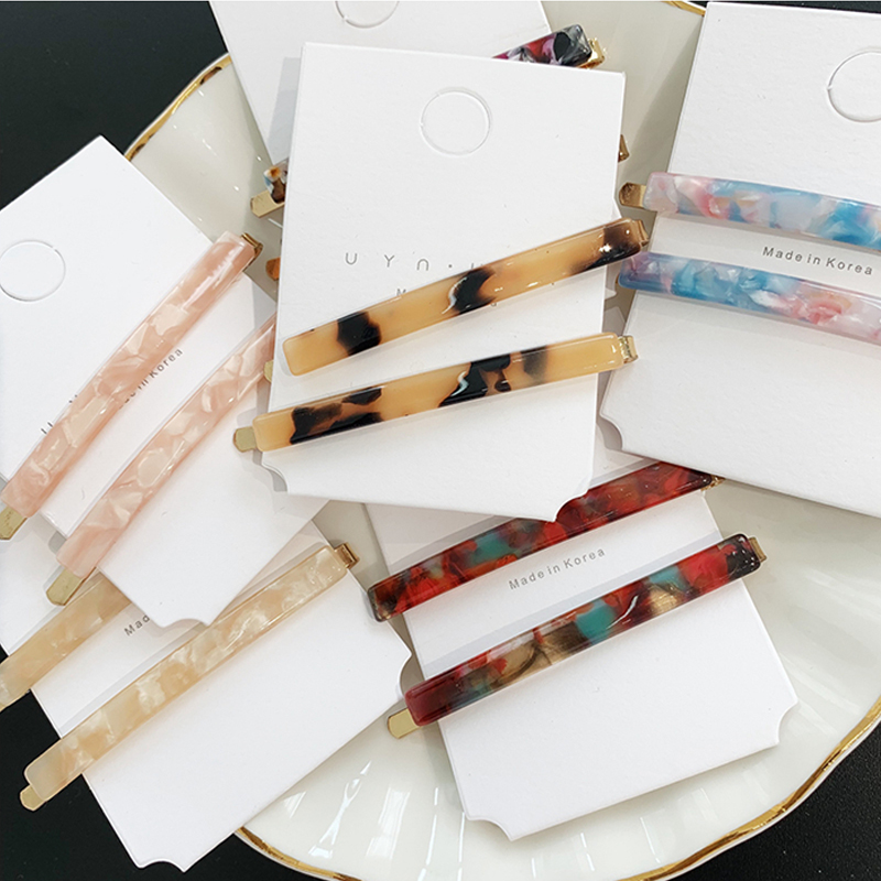 极速Ruoshui 2pcs Women BB Clips Shinning Hairpins Hair Acces