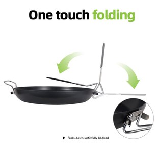 Skillet Non Foldable 极速Pancake Easy Pan Stick Handle Steak