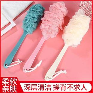 长柄大号浴花洗澡擦搓背沐刷浴球刷子浴搓澡神搓澡巾沐器浴刷