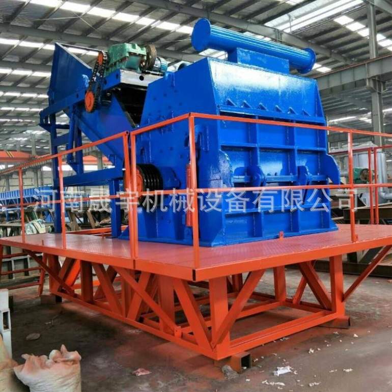 防盗门窗粉碎机 钢筋包螺纹钢破碎分选设备 不锈钢桶金属破碎机