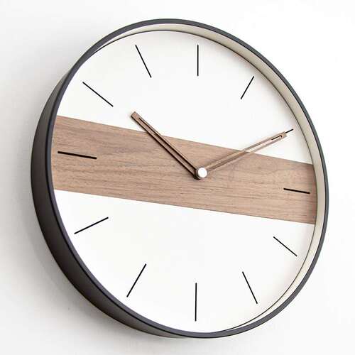 现代简约北欧创意挂钟客厅卧室家用静音时钟挂墙钟表 WALL CLOCK
