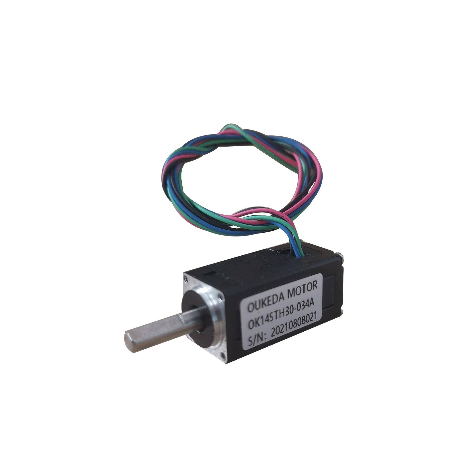 Nema6Bipolar1.8deg0.58Ncm(0.82oz.in)0.3A14x14x30mm图片