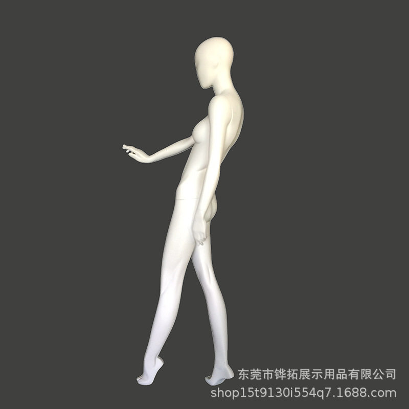女全身模特欧美款女模特伸手迈腿姿势女装橱窗展示道具假人体人台