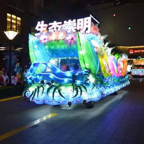 大型巡游花车彩车彩船节日商业活动装饰宣传可制作厂家制作